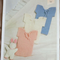 Ribbed Vests For Baby Knitting Patterns