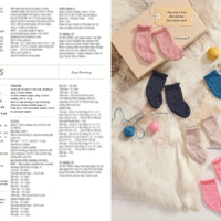 Newborn Gifts - Mixed Yarns in 4ply and 8ply Knitting Pattern Book