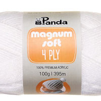 Magnum Soft 4ply Panda Yarn - 2023
