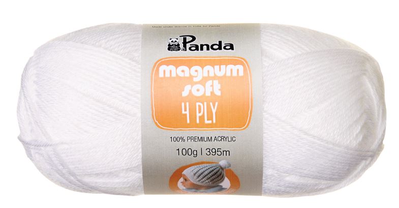Magnum Soft 4ply Panda Yarn - 2023