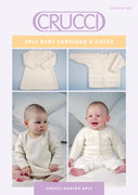 Baby Cardigan & Dress Knitting Pattern