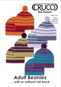 Adult Beanies Knitting Pattern