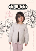 Kids Circular Yoke Cardigan Knitting Pattern