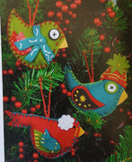Whimsical Bird Ornaments