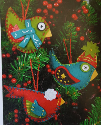 Whimsical Bird Ornaments