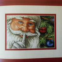 Santa's Secret Cross Stitch Kit