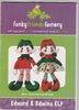 Edward and Edwina Elf Soft Toy Pattern