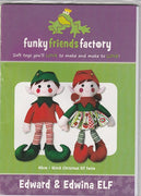 Edward and Edwina Elf Soft Toy Pattern