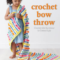 Heirloom Crochet Bow Throw Pattern Book - 2023