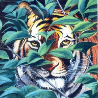 Hunter Siberian Tiger Cross Stitch Pattern