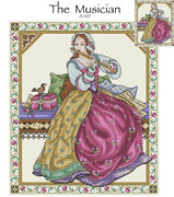 The Musician Cross Stitch Pattern