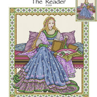 The Reader Cross Stitch Pattern