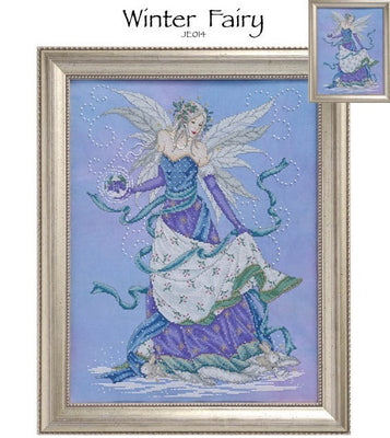 Winter Fairy Cross Stitch Pattern