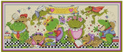 Polliwog Place Cross Stitch Pattern