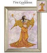 Fire Goddess Cross Stitch Pattern
