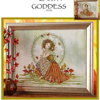 Earth Goddess Cross Stitch Pattern
