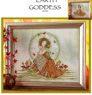 Earth Goddess Cross Stitch Pattern