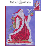 Father Christmas Cross Stitch Pattern