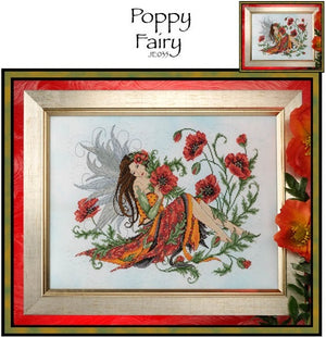 Poppy Fairy Cross Stitch Pattern