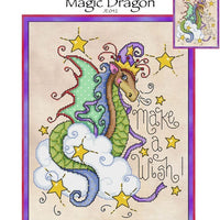 Magic Dragon Cross Stitch Pattern