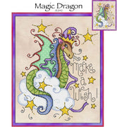 Magic Dragon Cross Stitch Pattern