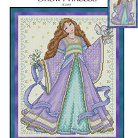 Snow Princess Cross Stitch Pattern