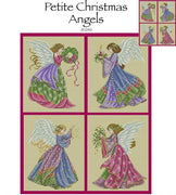 Petite Christmas Angels Cross Stitch Pattern