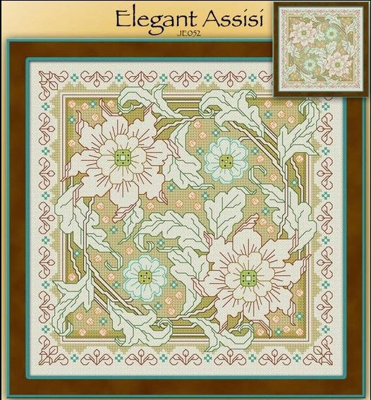 Elegant Assisi Cross Stitch Pattern Jannz Craft Shop Elegant Assisi Cross Stitch Pattern Jannz Craft Shop