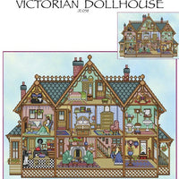 Victorian Dollhouse Cross Stitch Pattern