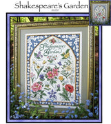 Shakespeare's Garden Cross Stitch Pattern