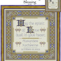 Celtic Wedding Blessing Cross Stitch Pattern