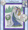 Father Frost Cross Stitch Pattern