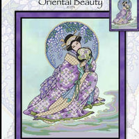 Oriental Beauty Cross Stitch Pattern