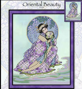 Oriental Beauty Cross Stitch Pattern