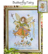 Butterfly Fairy Cross Stitch Pattern
