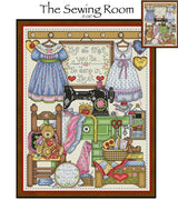 The Sewing Room Cross Stitch Pattern