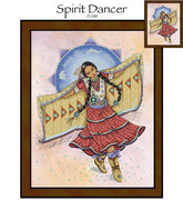 Spirit Dancer Cross Stitch Pattern