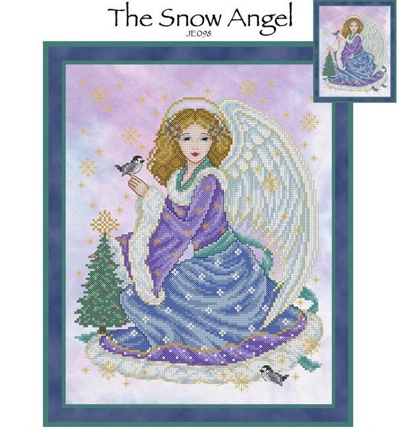 Snow Angel Cross Stitch Pattern