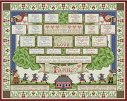 The Family Tree Cross Stitch Pattern