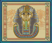 Tutankhamen Cross Stitch Pattern