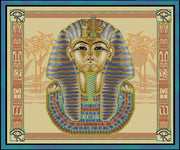 Tutankhamen Cross Stitch Pattern