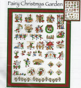 Fairy Christmas Garden Cross Stitch Pattern