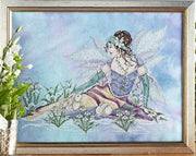 Snowdrop Fairy Cross Stitch Pattern