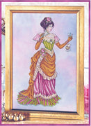 Victorian Lady - The Dance Card Cross Stitch Pattern