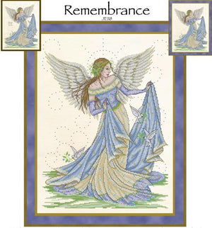 Rememberance Cross Stitch Pattern