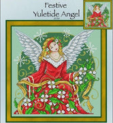 Festive Yuletide Angel Cross Stitch Pattern