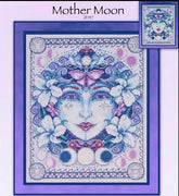 Mother Moon Cross Stitch Pattern