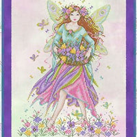 Rainbow Fairy Cross Stitch Pattern