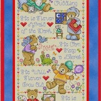 Why I Love My Teddy Cross Stitch Pattern