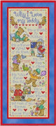 Why I Love My Teddy Cross Stitch Pattern